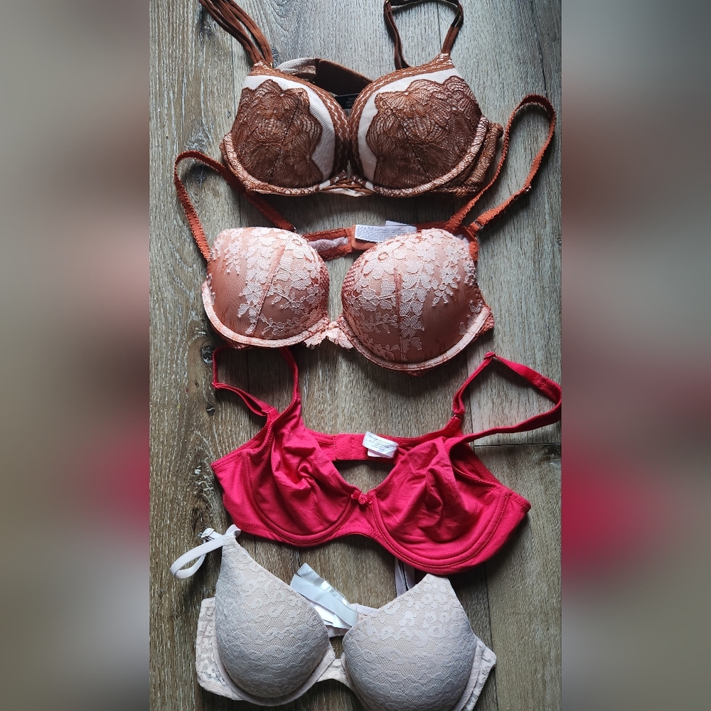 Victoria secret bundle bras size 34b